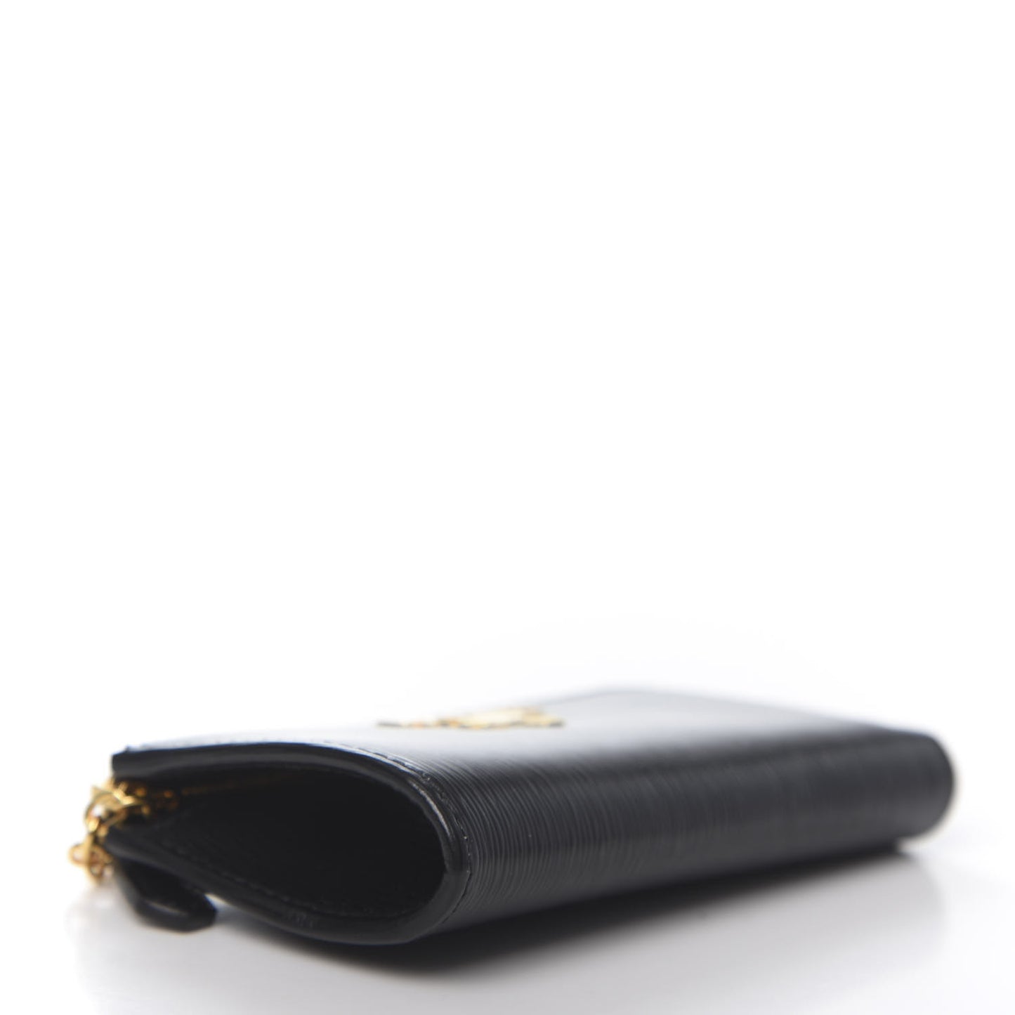 Vitello Move Zip Around Key Holder Black