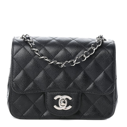 Chanel Caviar Quilted Mini Square Flap Black 1 of 9