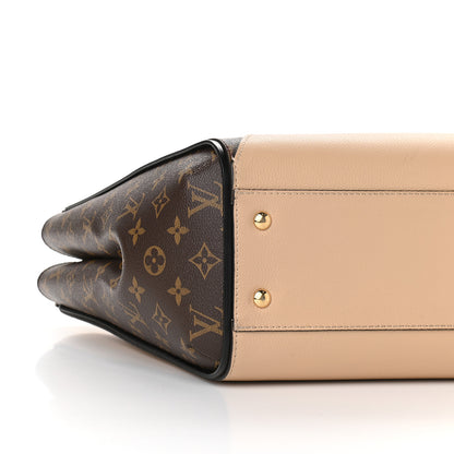 Louis Vuitton Calfskin Monogram Kimono Tote Dune 8 of 9