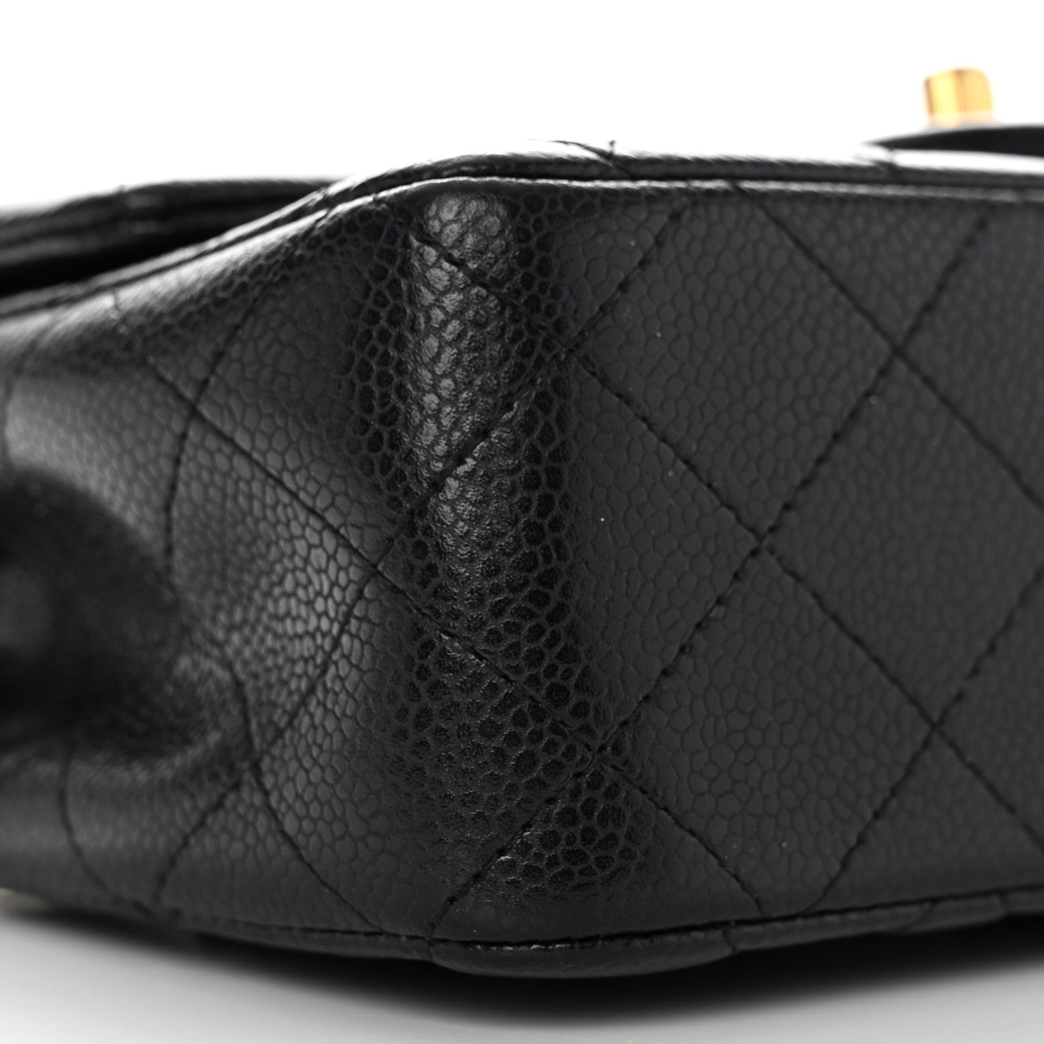 Chanel Caviar Quilted Mini Rectangular Flap Black 9 of 11