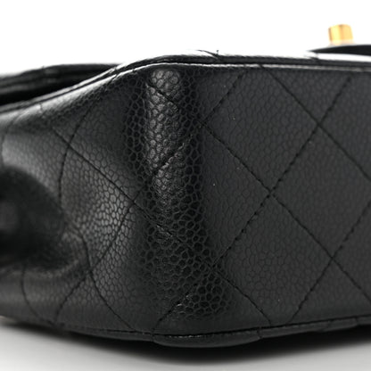 Chanel Caviar Quilted Mini Rectangular Flap Black 9 of 11