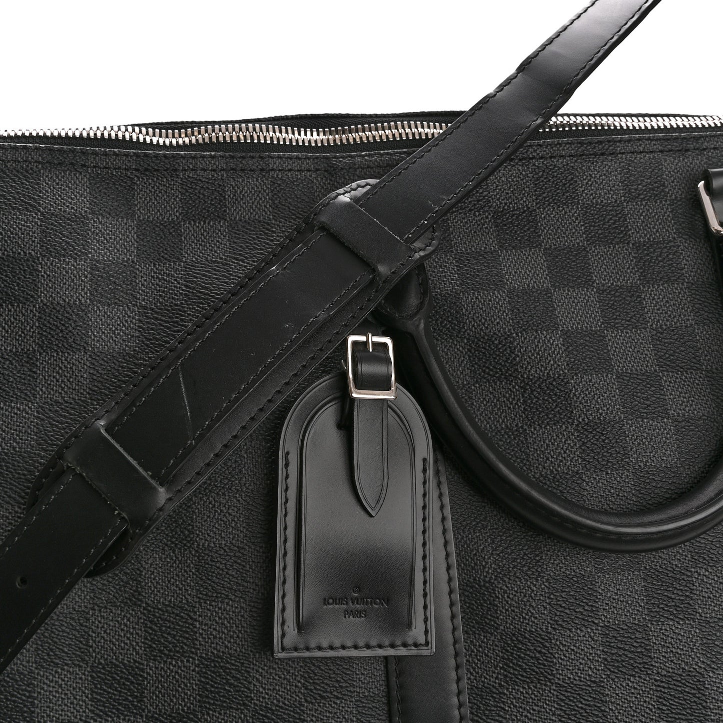 Damier Graphite Keepall Bandouliere 55