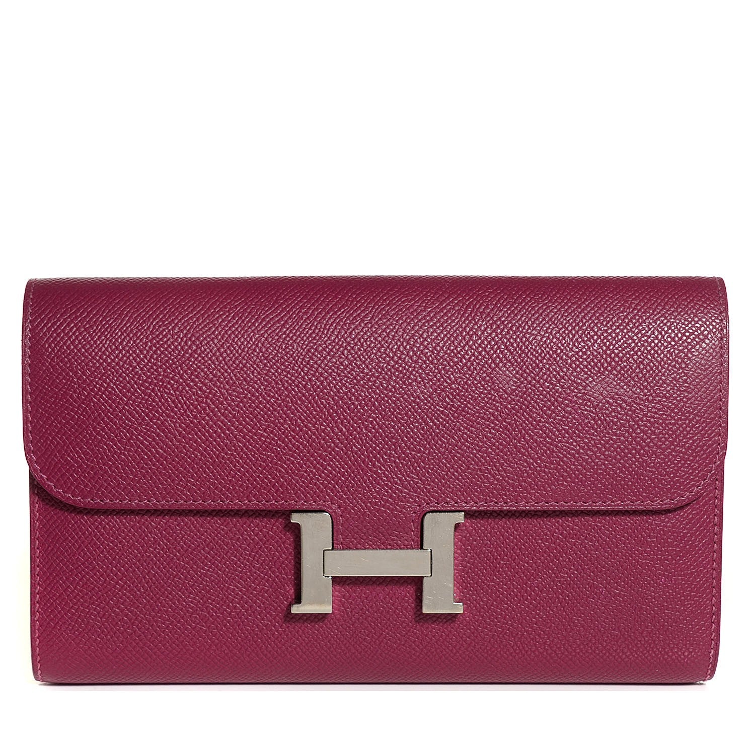 Hermes Epsom Constance Long Wallet Tosca 1 of 11