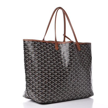 Goyard Goyardine Saint Louis GM Black Gold 3 of 12