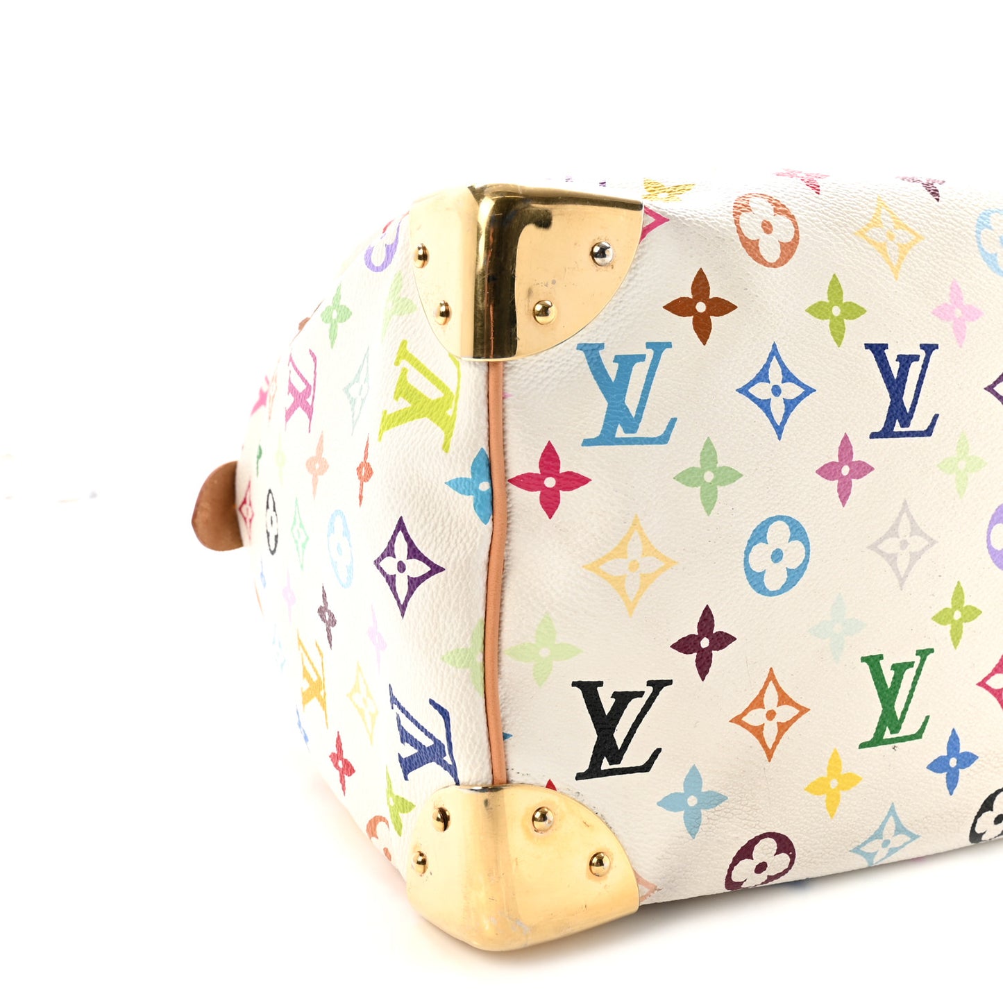 Monogram Multicolor Speedy 30 White