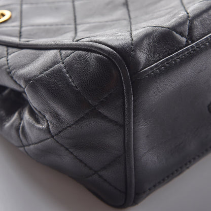 Chanel Lambskin Quilted Small Shoulder Bag Black 9 of 12