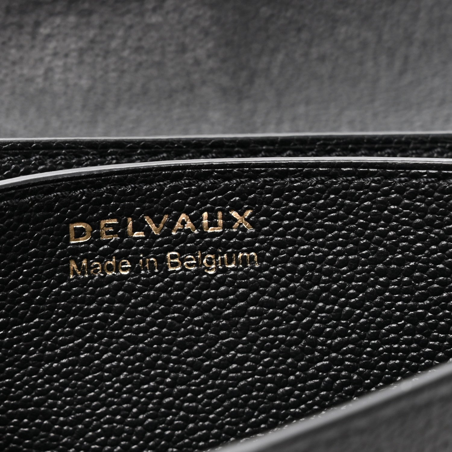 Delvaux Grained Calfskin Magic Brillant Card Holder Black 6 of 7