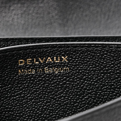Delvaux Grained Calfskin Magic Brillant Card Holder Black 6 of 7