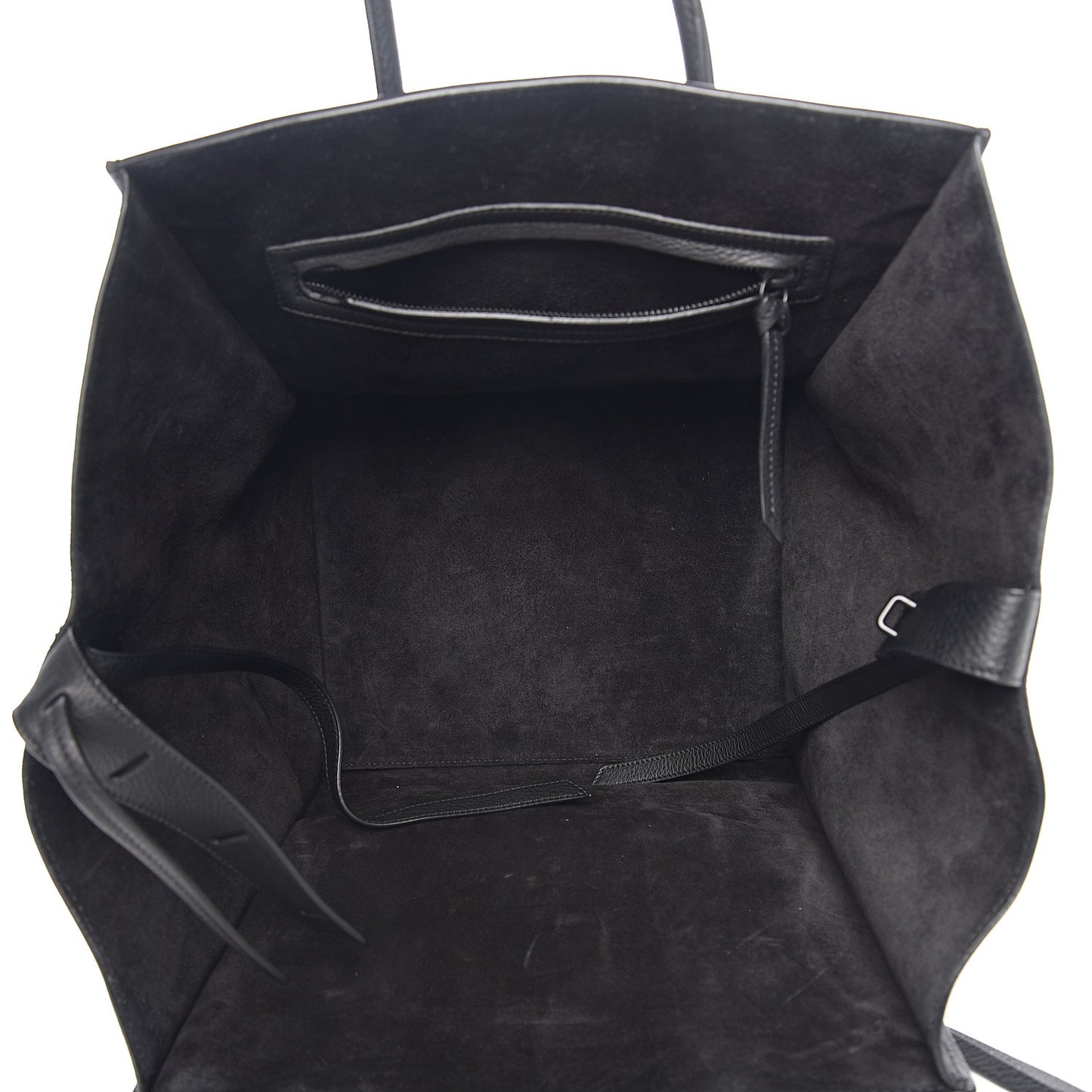 Supple Calfskin Medium Phantom Luggage Black