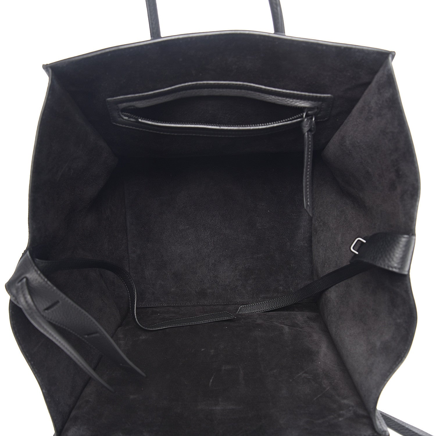Celine Supple Calfskin Medium Phantom Luggage Black 4 of 8