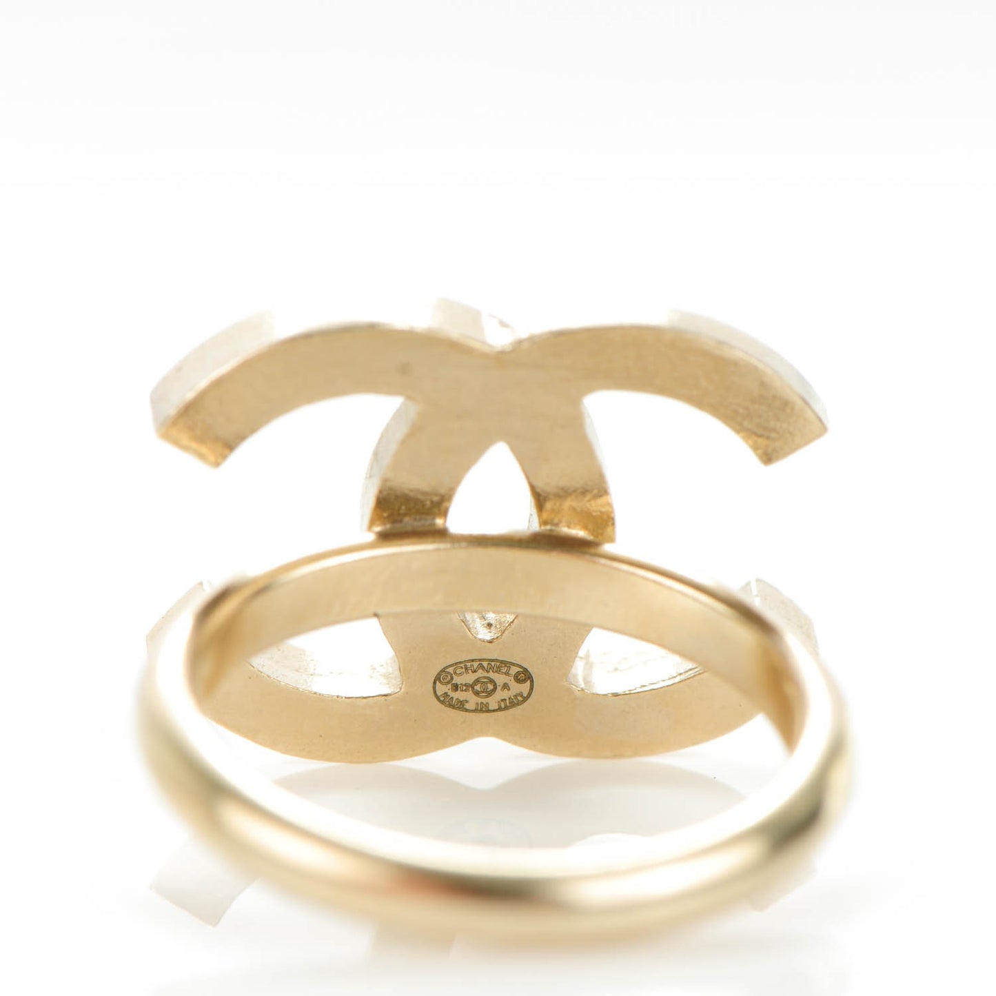 Crystal CC Ring 6 Gold