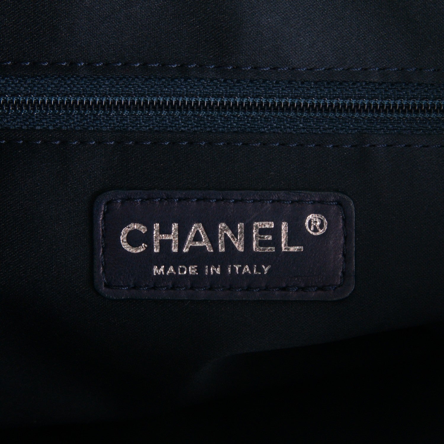 Chanel Lambskin North South Edgy Tote Black 6 of 7