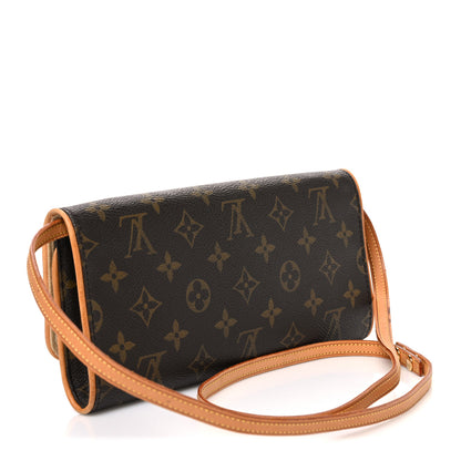 Louis Vuitton Monogram Pochette Twin GM 2 of 9