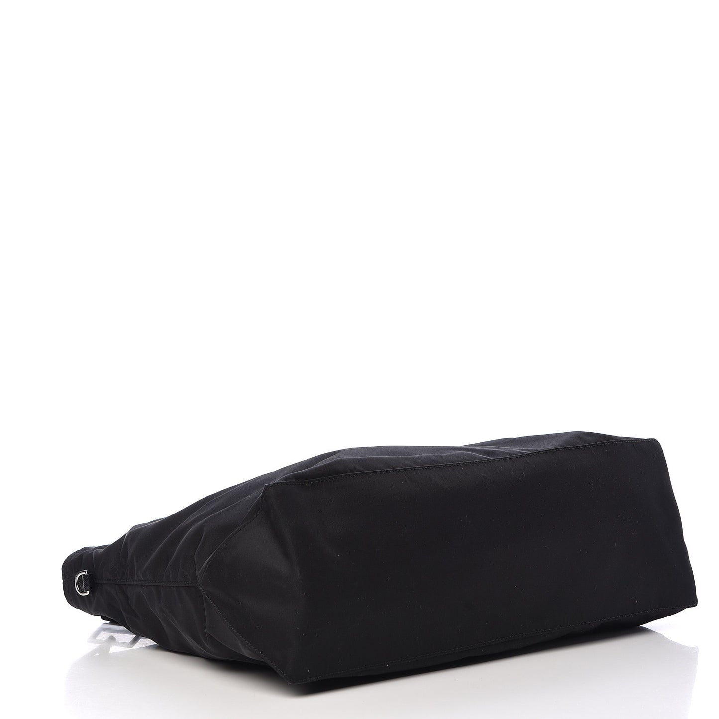 Nylon Vela East West Shopper Tote Black
