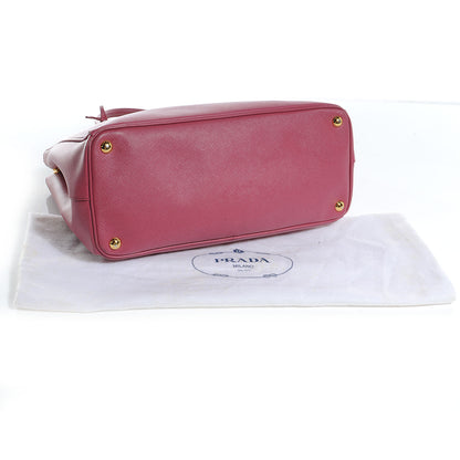 Prada Saffiano Lux Medium Tote Bruyere 4 of 7