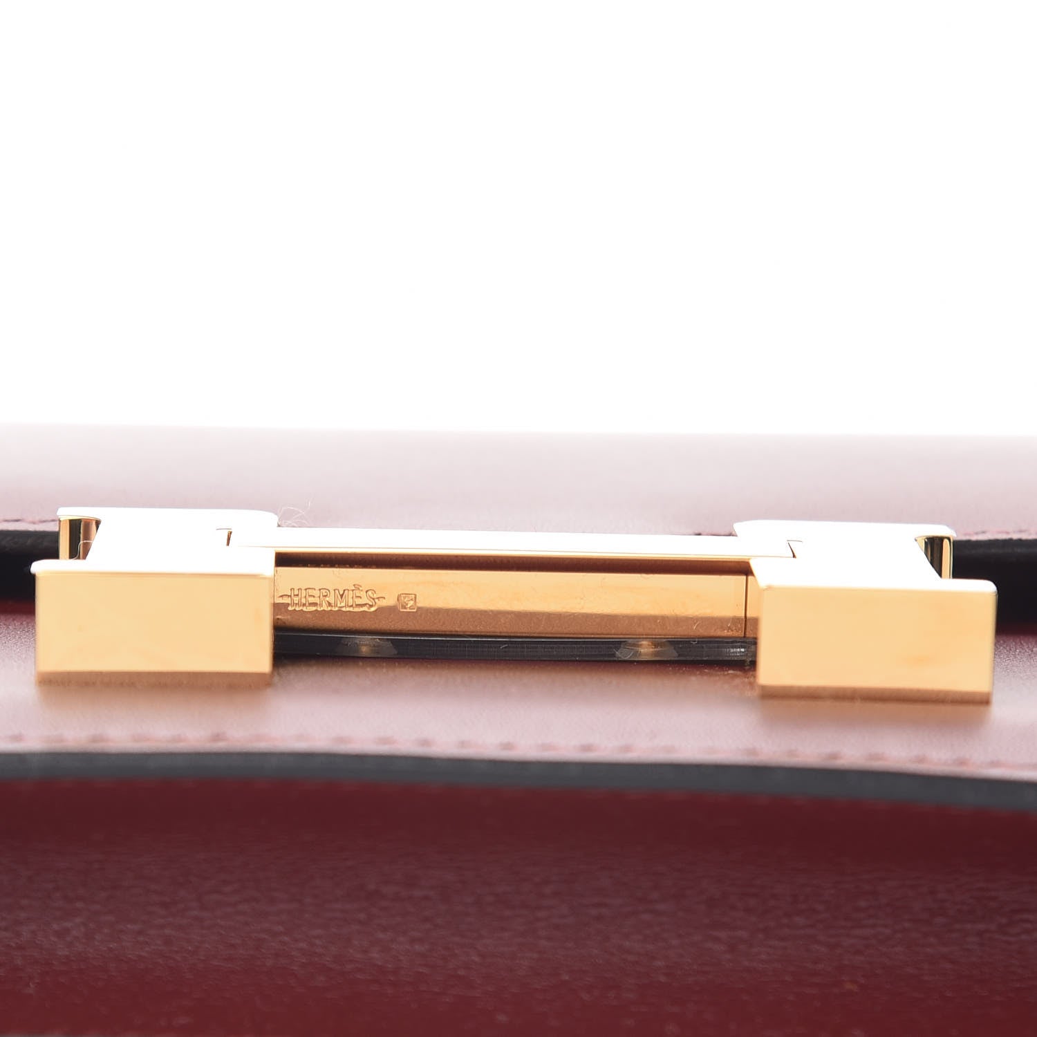 Hermes Veau Monsieur Constance 18 Rouge H 13 of 21