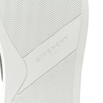 Givenchy Calfskin Band Logo Womens Urban Street Sneakers 38 Silvery 6 of 9