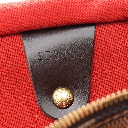Louis Vuitton Damier Ebene Speedy Bandouliere 30 7 of 10