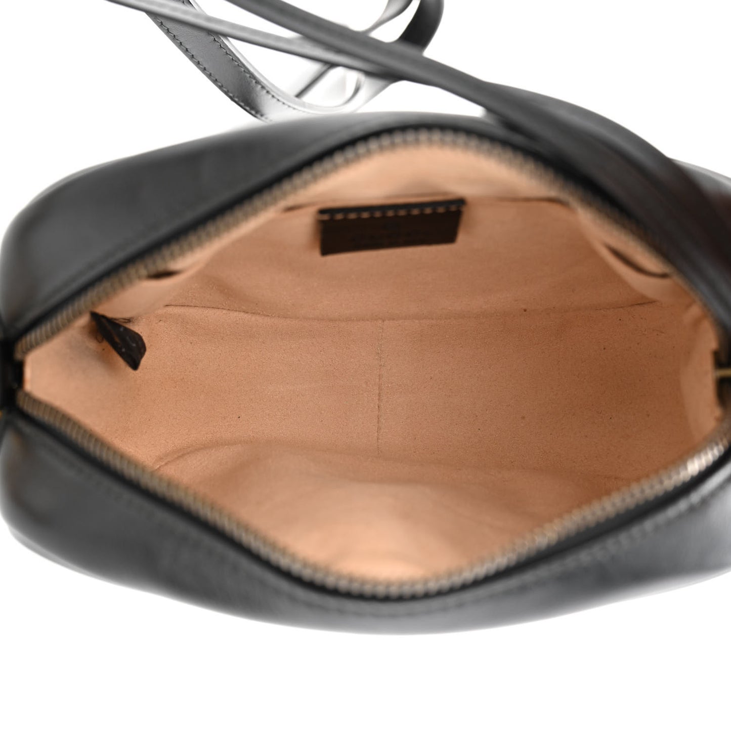 Calfskin Matelasse Mini GG Marmont Chain Shoulder Bag Black