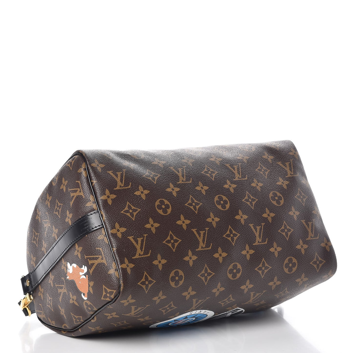 Monogram My World Tour Speedy Bandouliere 30 Black