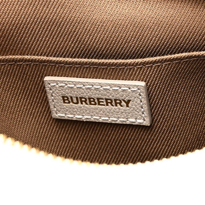 Burberry Calfskin House Check Large Camera Bag Limestone 6 of 11