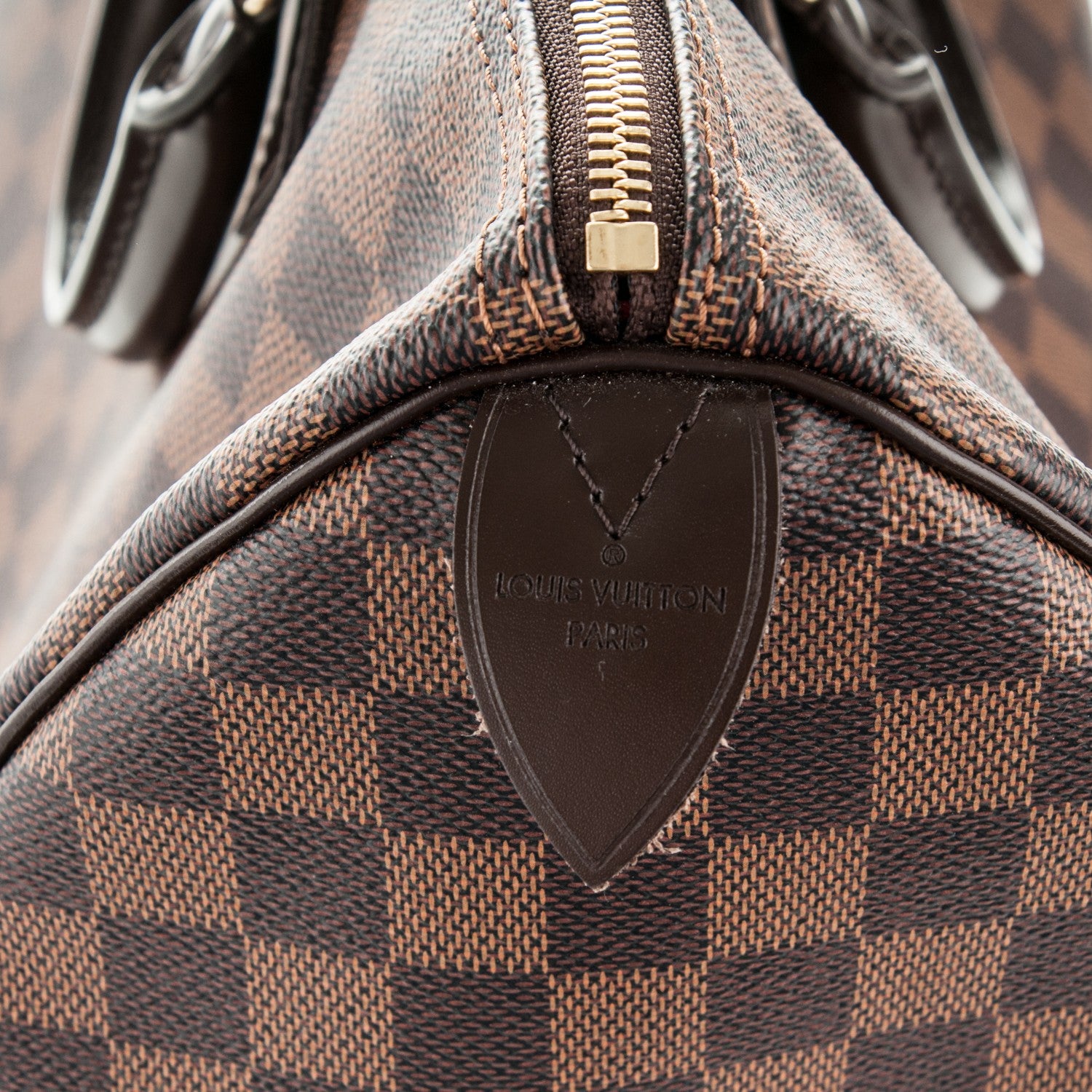 Louis Vuitton Damier Ebene Speedy 35 8 of 9