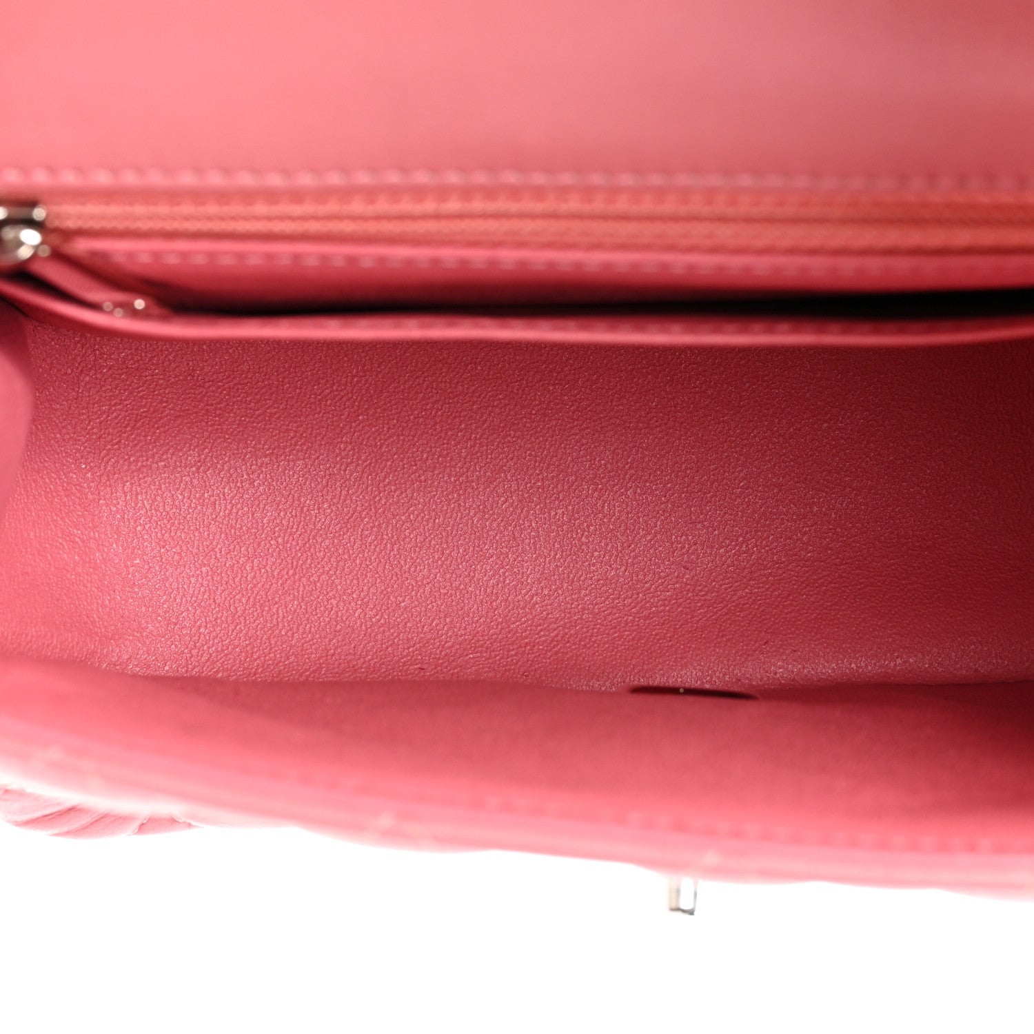 Chanel Lambskin Quilted Mini Square Flap Pink 5 of 13