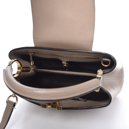 Louis Vuitton Taurillon Capucines BB Galet 5 of 13