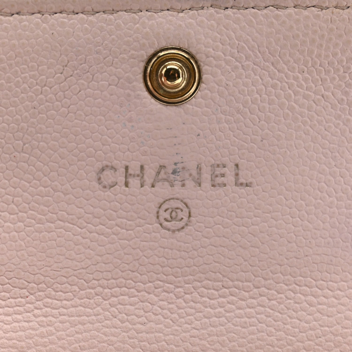Chanel Caviar Quilted Crystal CC Flap Card Holder Pink 6 of 13