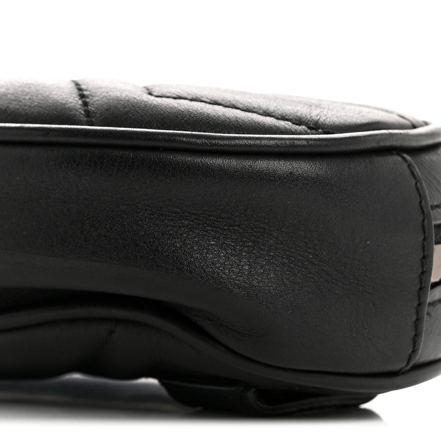 Calfskin Matelasse GG Marmont Belt Bag 105 42 Black