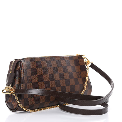 Louis Vuitton Damier Ebene Eva Clutch 3 of 9