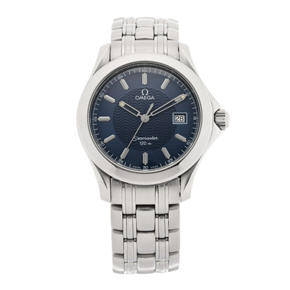 Omega Stainless Steel 36mm Seamaster 120M Quartz Watch Blue 2511.81 1 of 4