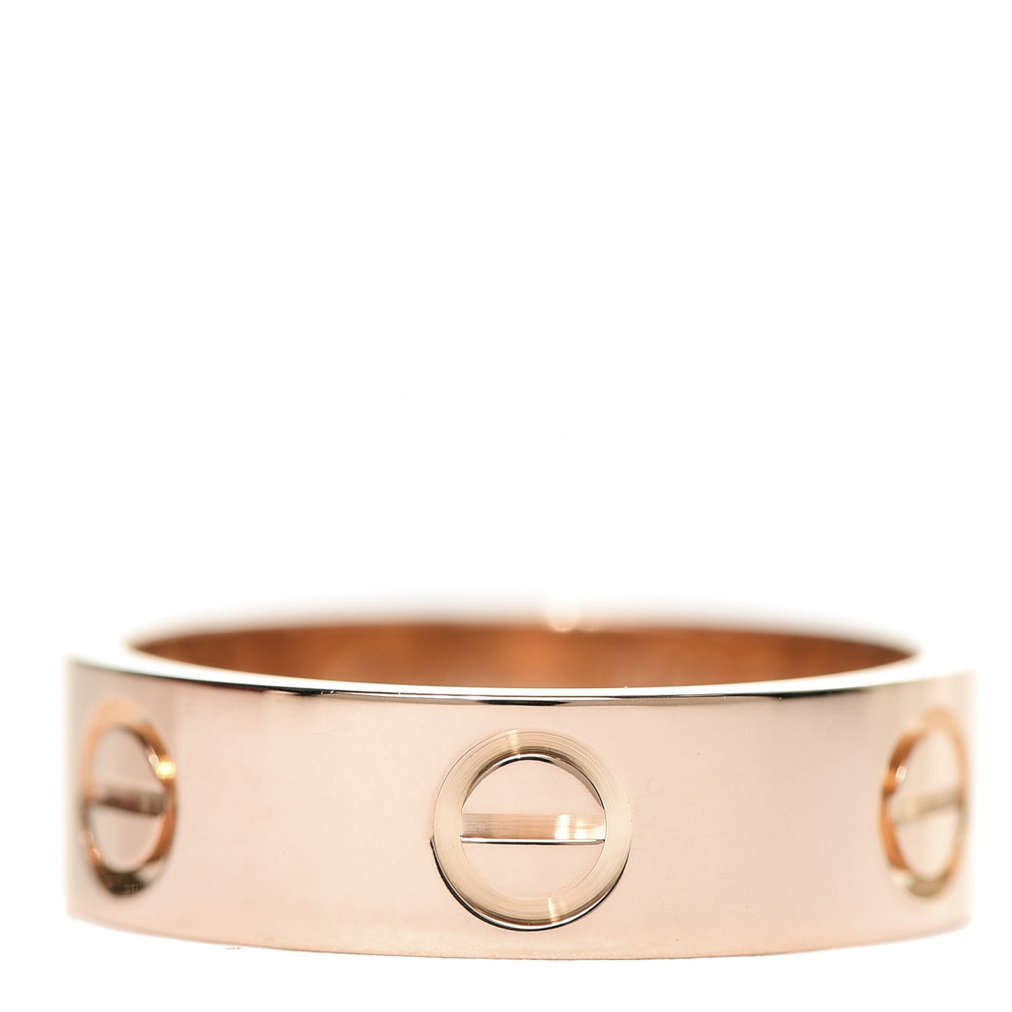 18K Pink Gold 5.5mm LOVE Ring 52 6