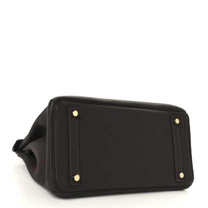 Hermes Togo Birkin 30 Chocolate 4 of 12