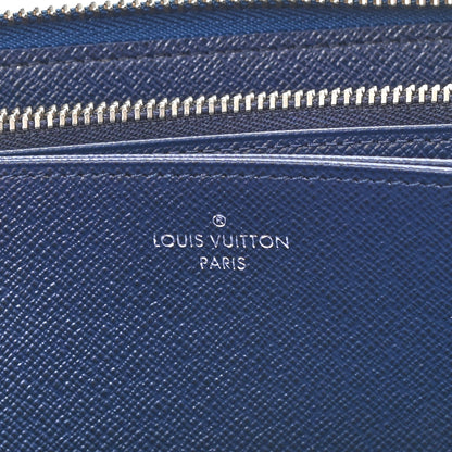 Louis Vuitton Monogram Escale Zippy Wallet Blue 6 of 7