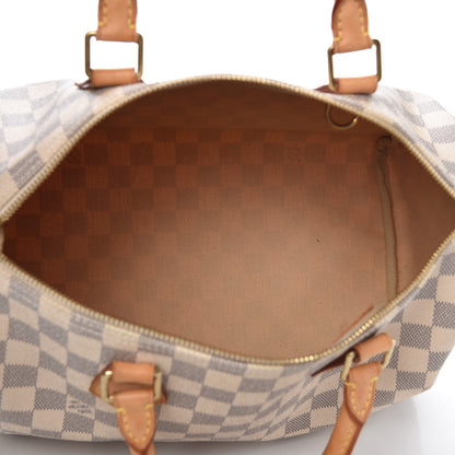 Louis Vuitton Damier Azur Speedy 30 5 of 17