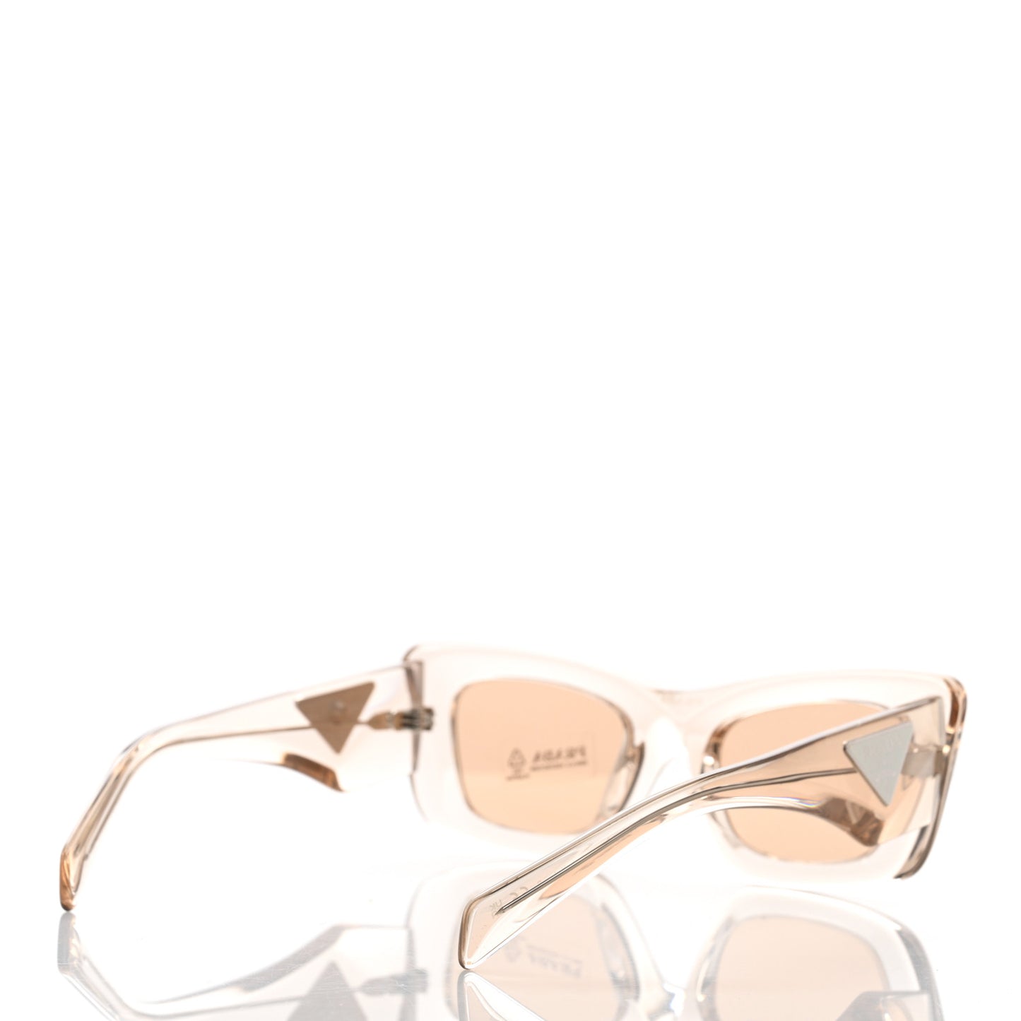 Cat Eye Sunglasses SPR 19M Transparent Beige