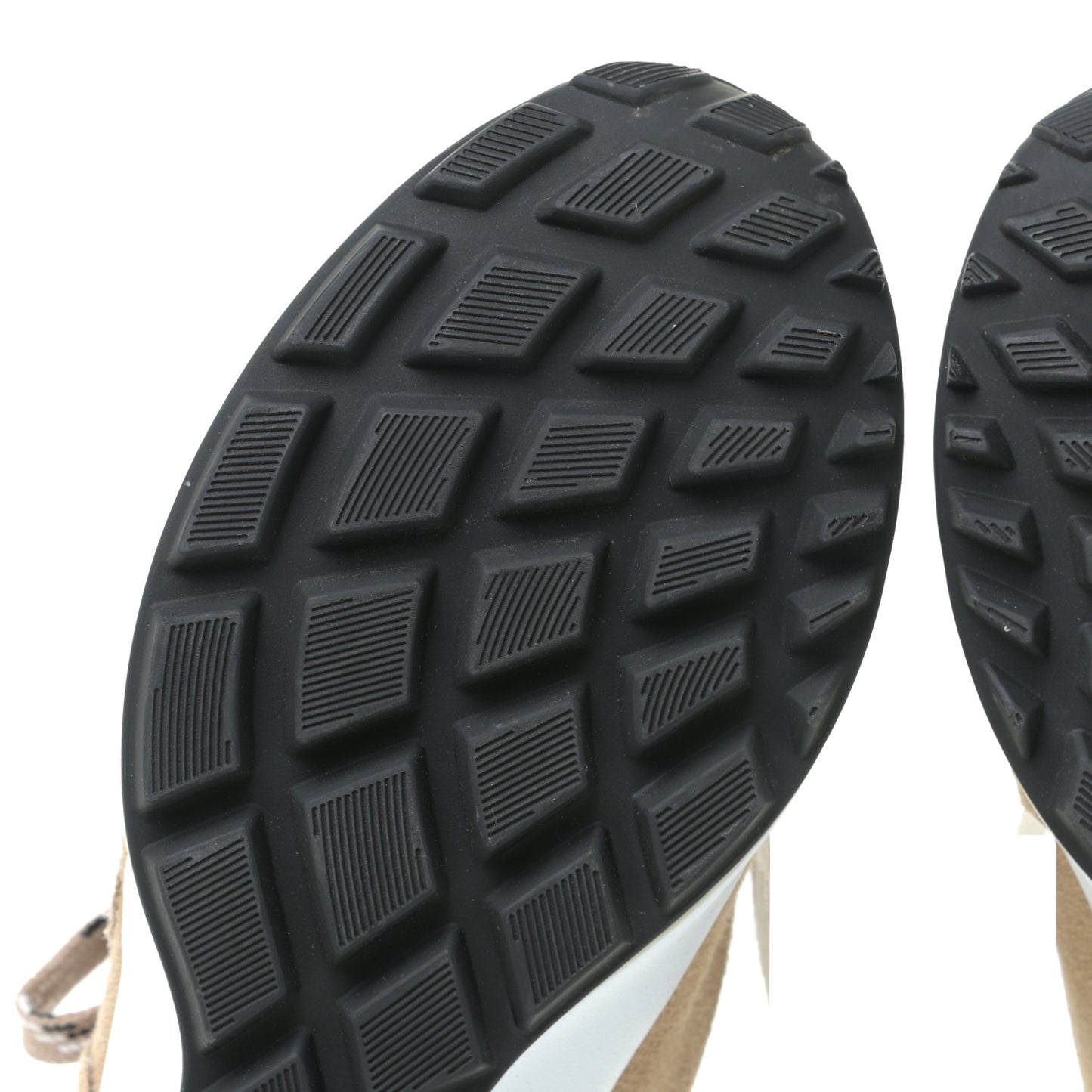 Goatskin Suede CC Sneakers 37.5 Dark Beige