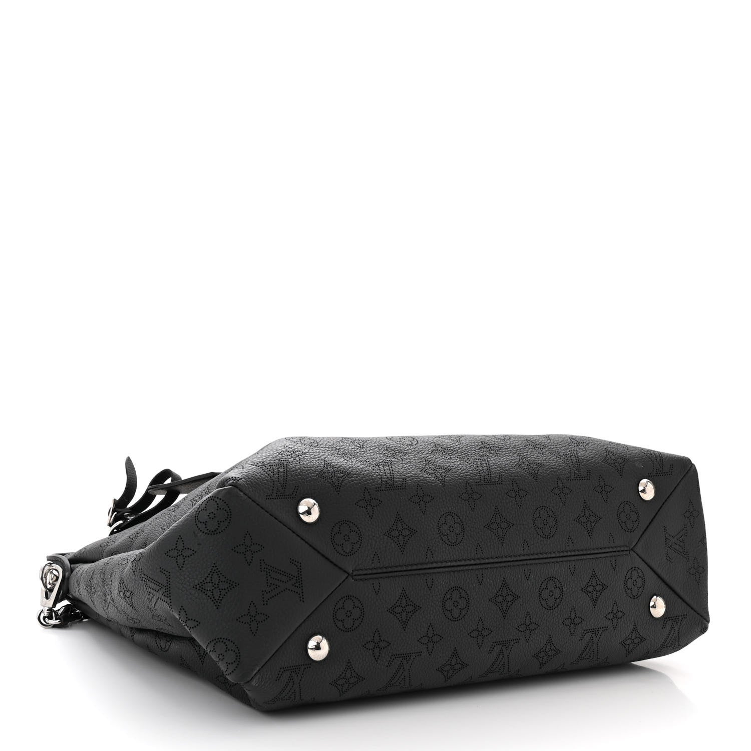 Louis Vuitton Mahina Braided Hand It All MM Black 4 of 9
