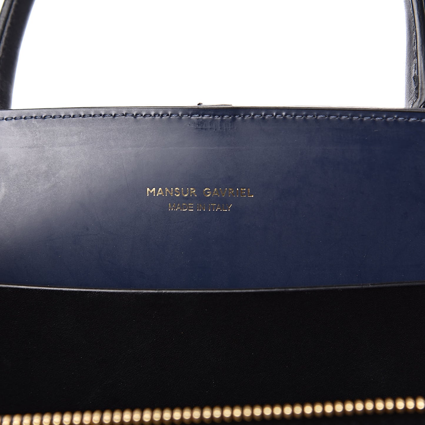 Calfskin Mini Folded Bag Black