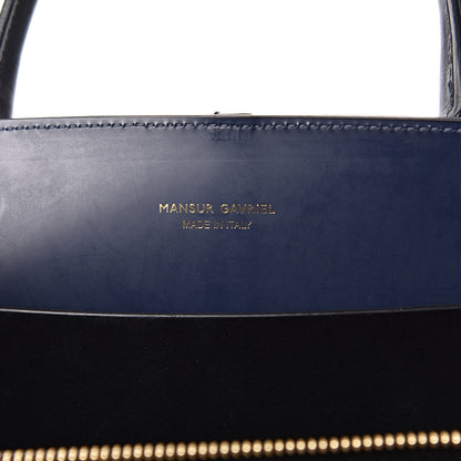 Mansur Gavriel Calfskin Mini Folded Bag Black 6 of 9