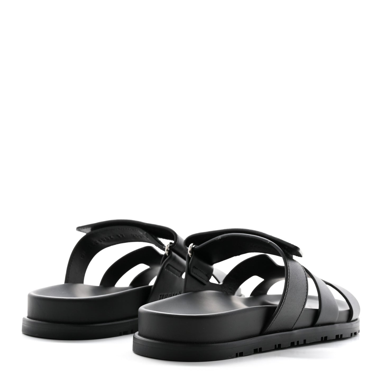 Calfskin Womens Chypre Sandals 37 Black