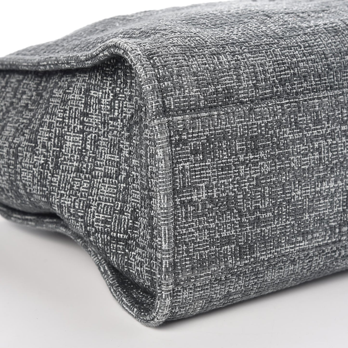 Canvas Large Deauville Tote Charcoal