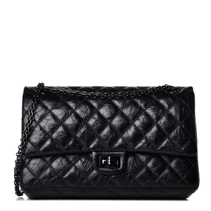 Chanel Aged Calfskin Quilted 2.55 Reissue 226 Flap So Black 1 of 10
