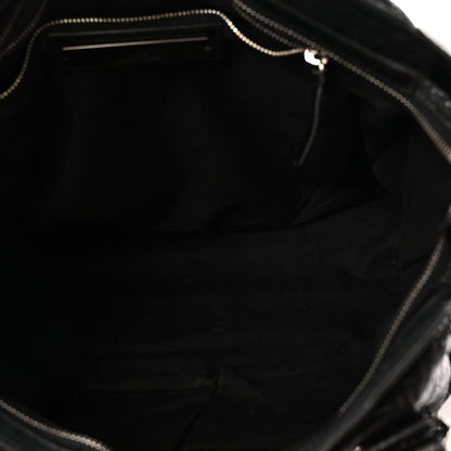 Balenciaga Agneau Classic Silver Hardware City Black 6 of 11