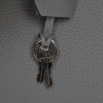 Hermes Togo Birkin 30 Gris Mouette 11 of 23