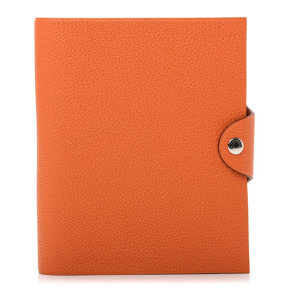 Hermes Togo Ulysse PM Agenda Cover Orange 1 of 8