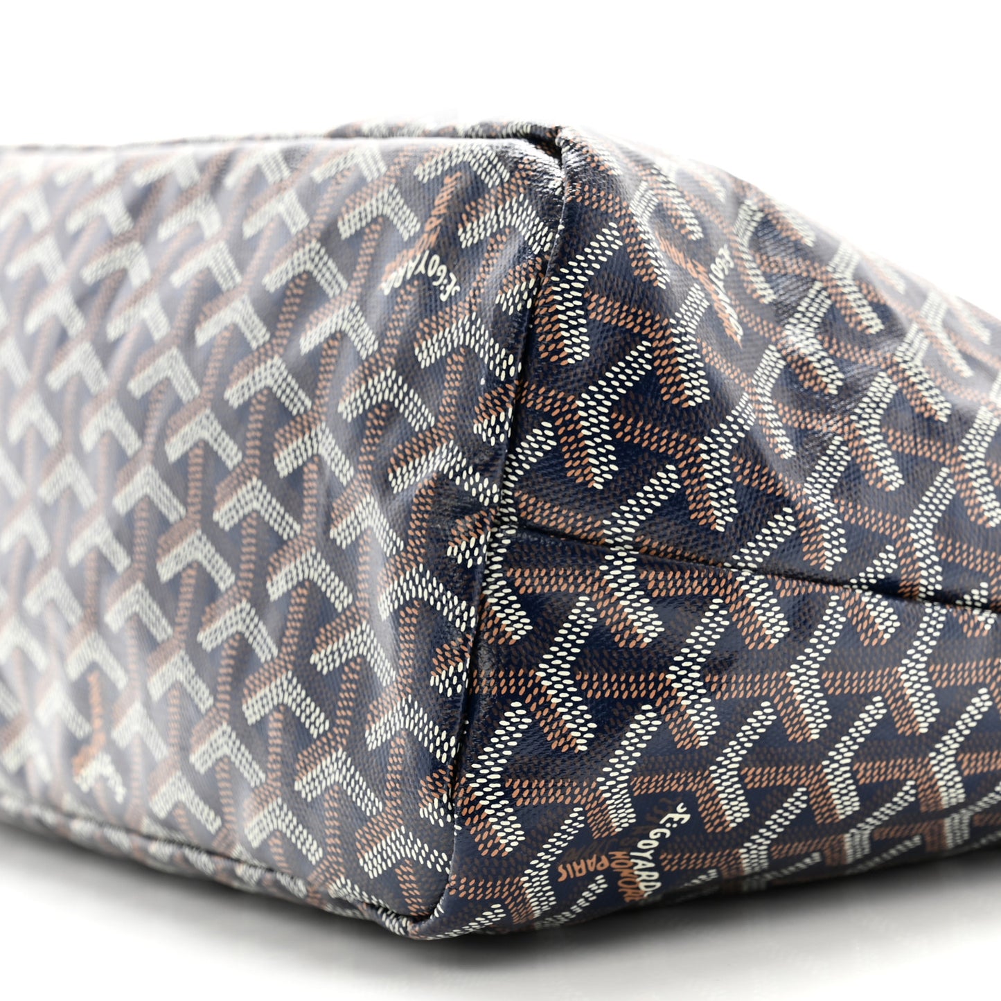 Goyardine Boheme Hobo Navy Blue