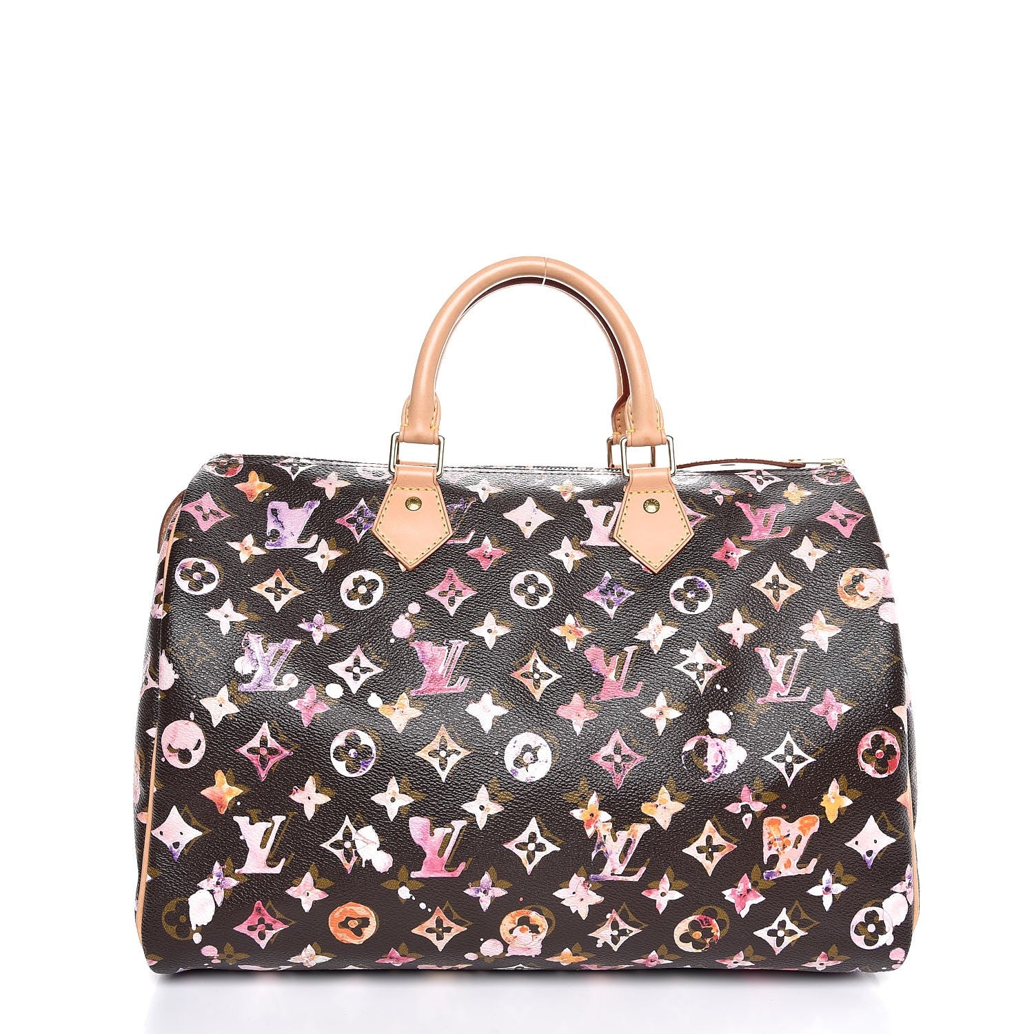 Louis Vuitton Watercolor Aquarelle Speedy 35 Brown 1 of 7
