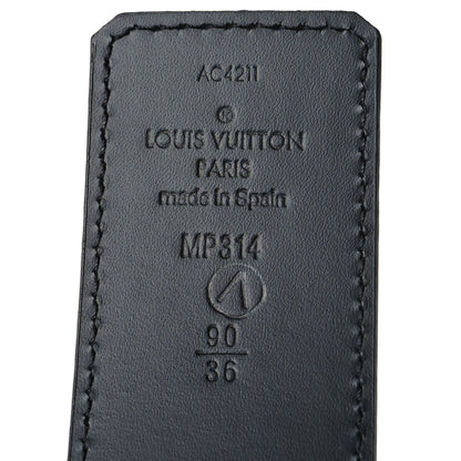 Louis Vuitton Damier Initiales Belt 90 36 Black 3 of 6